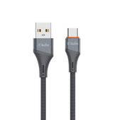 Kafei Cabo Type-C Nylon Trançado 1 Metro