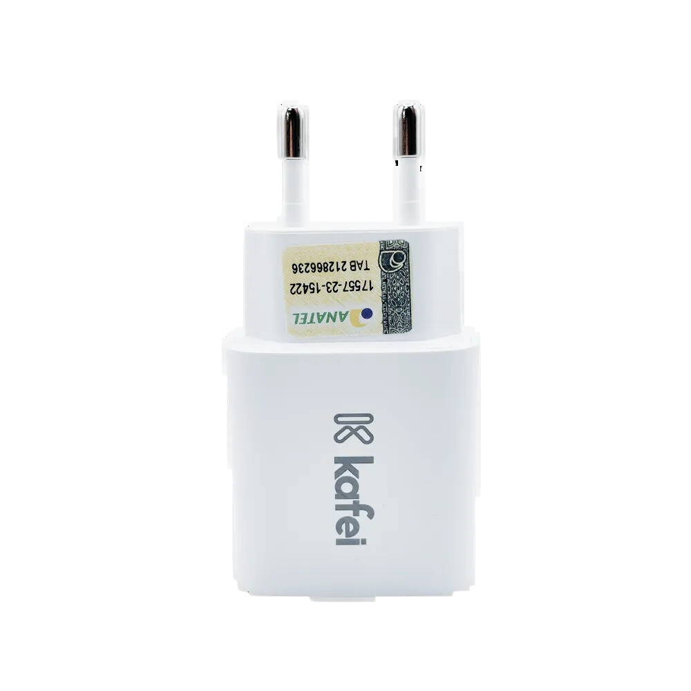 CARREGADOR PAREDE 15W 1 USB-A QC3.0 KAFEI