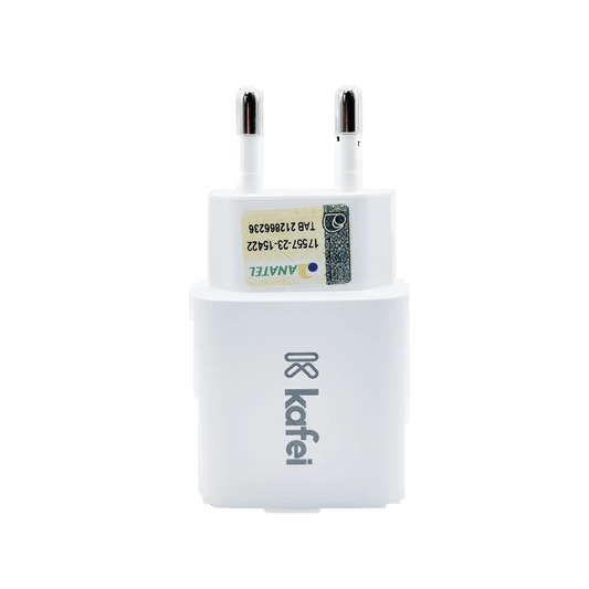 CARREGADOR PAREDE 15W 1 USB-A QC3.0 KAFEI