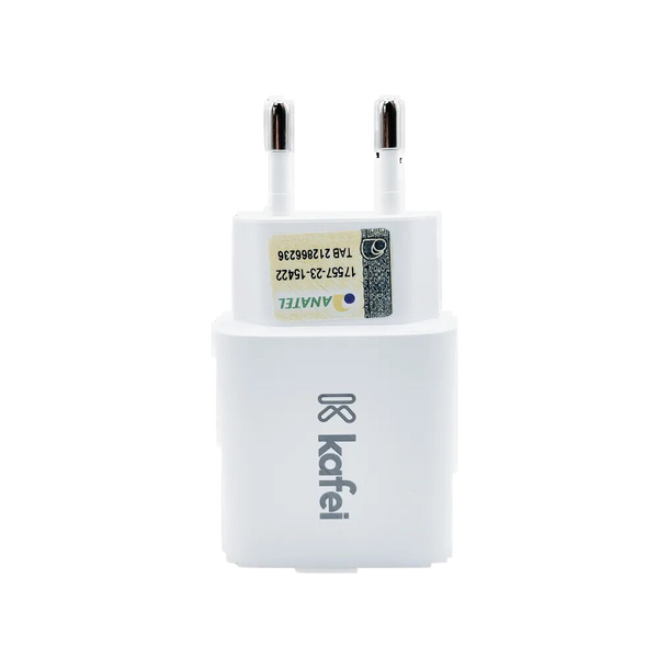 CARREGADOR PAREDE 15W 1 USB-A QC3.0 KAFEI