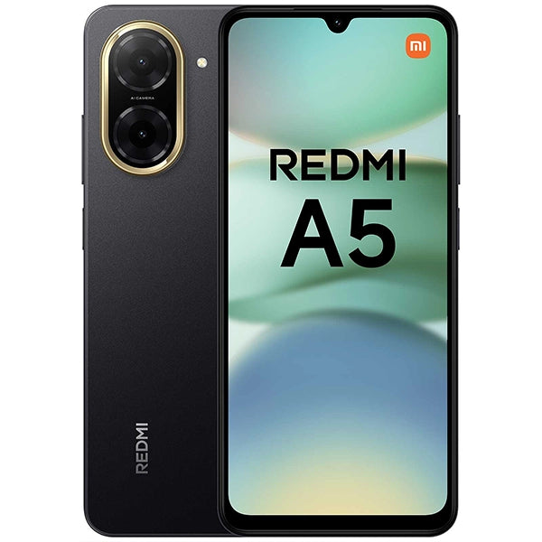 Celular Xiaomi Redmi A5 Dual SIM de 128GB 4GB RAM de 6.88" 32MP 8MP - Midnight Black (Global)