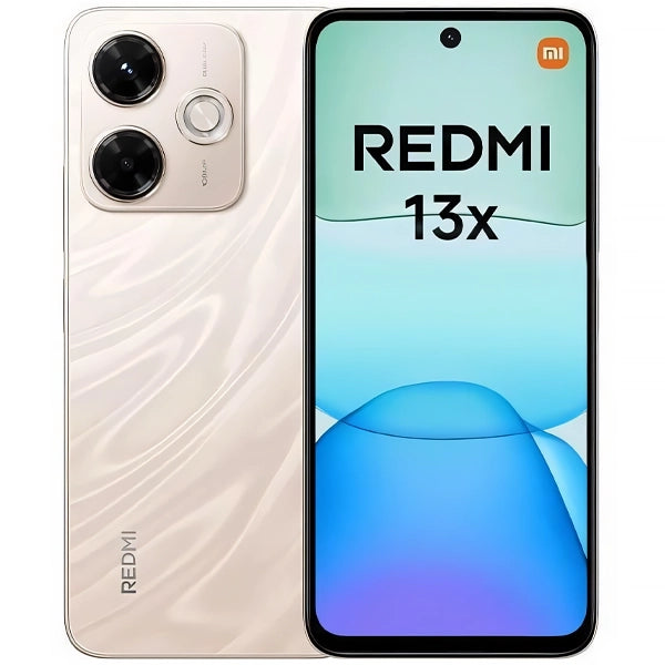 Celular Xiaomi Redmi 13X Dual SIM de 256GB 8GB RAM de 6.79" 108+2MP 13MP - Slik Gold (Global)